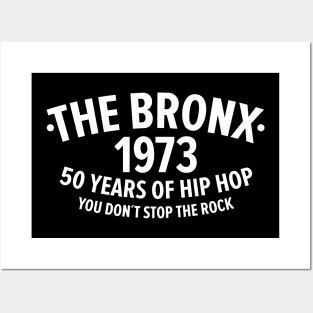 New York Bronx 1973- Bronx Hip Hop - 50 Years of Hip Hop Posters and Art